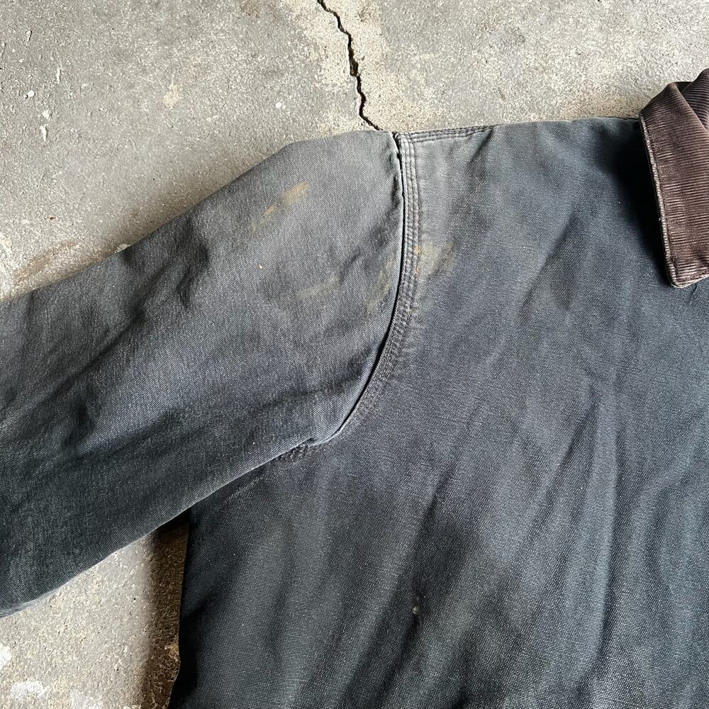 Carhartt faded black detroit work wear jacket - Picture 10 of 16